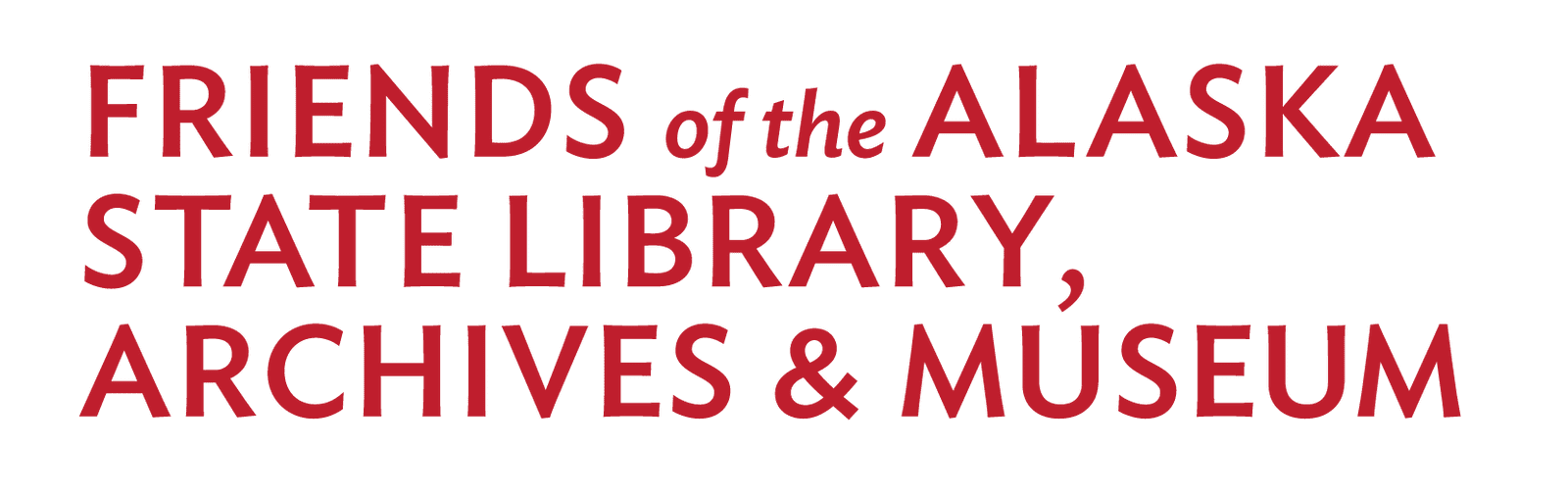 Friends of the Alaska State Library, Archives, and Museum logo